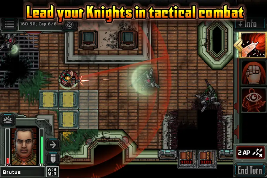 Templar Battleforce — turn-based combat between walking tanks